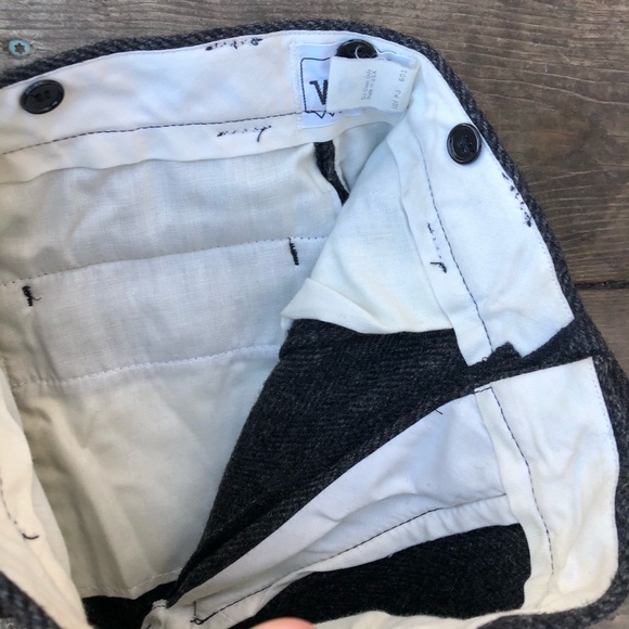 Woolrich men’s/women’s vint grey wool trousers - Picture 5 of 7